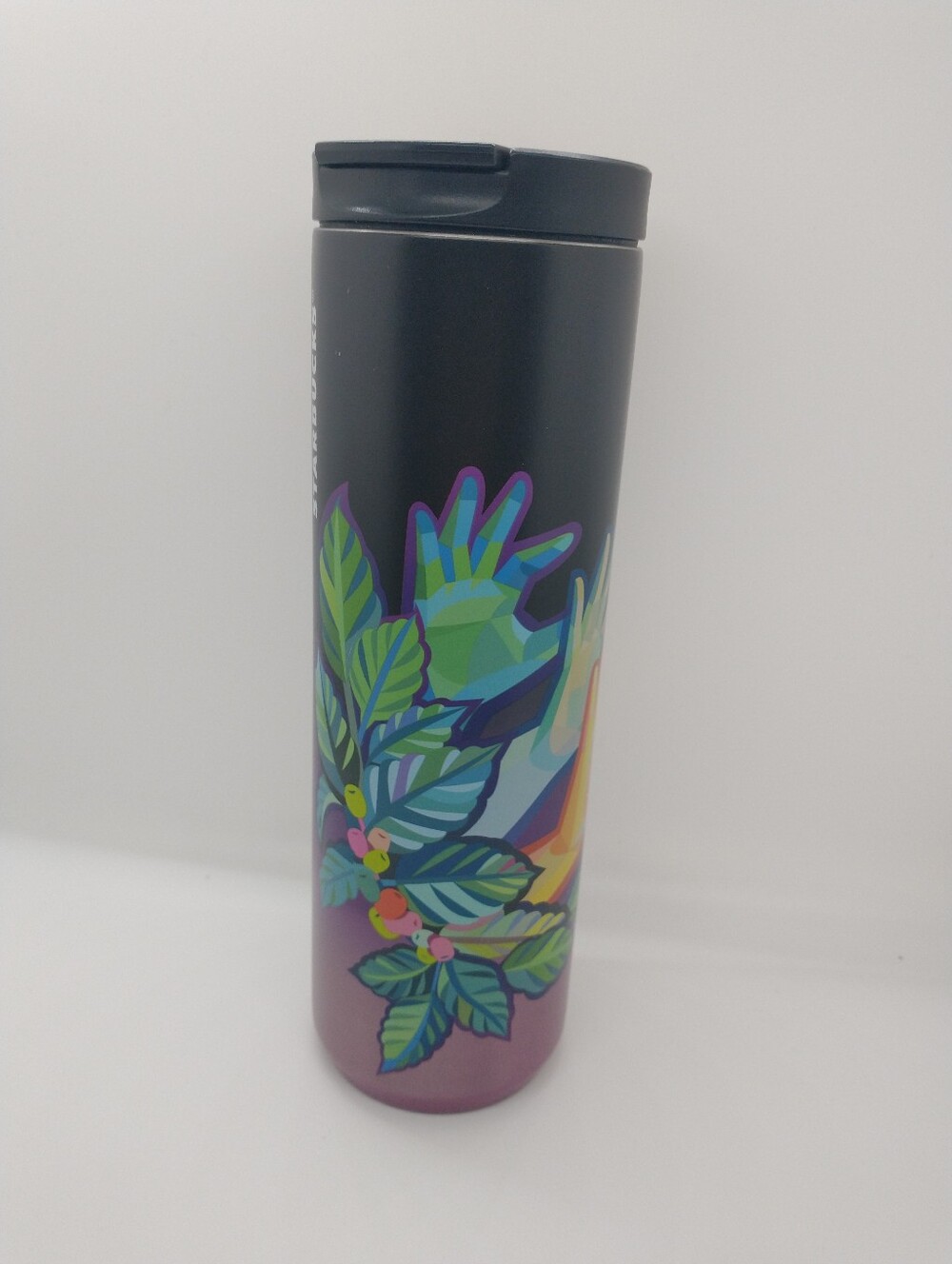 Starbucks Stainless Steel Travel Tumbler 16 oz American Sign Language ASL